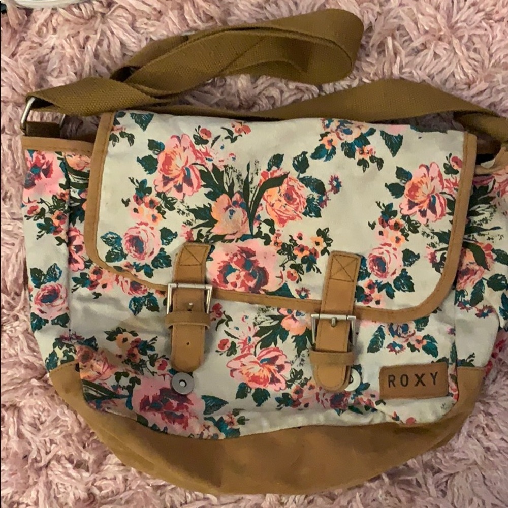 Roxy floral shoulder bag